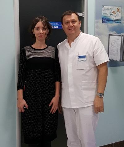 Благодарность врачу флебологу Семенову Артему Юрьевичу