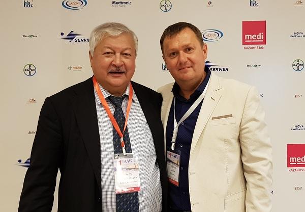 Семенов А.Ю. с президентом АФК, профессором Султаналиевым Т.А.