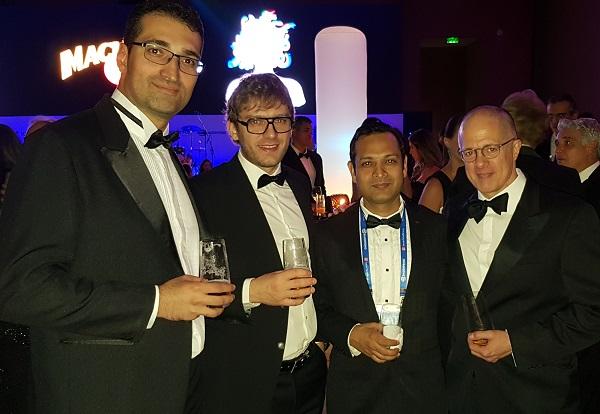 Российские флебологи с коллегами Ravul Jindal (India) и Ian Franklin (UK) на «Black Tie Party»