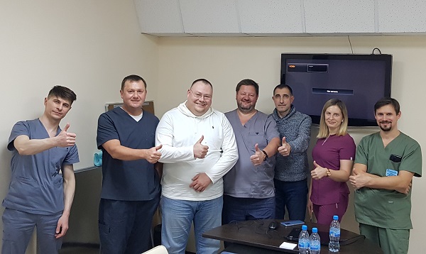Флебологи «МИФЦ» с Чубченко С.В. после научно-практического семинара