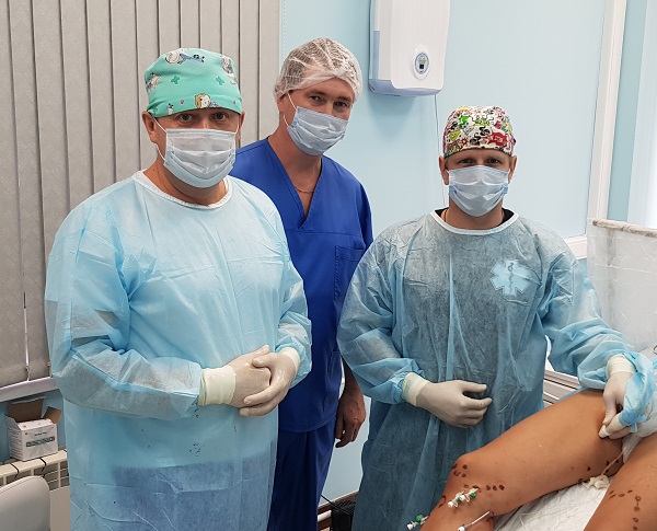 Phlebologist Ustinov Sergey in the Center of Innovative Phlebology of Dr. Semenov A