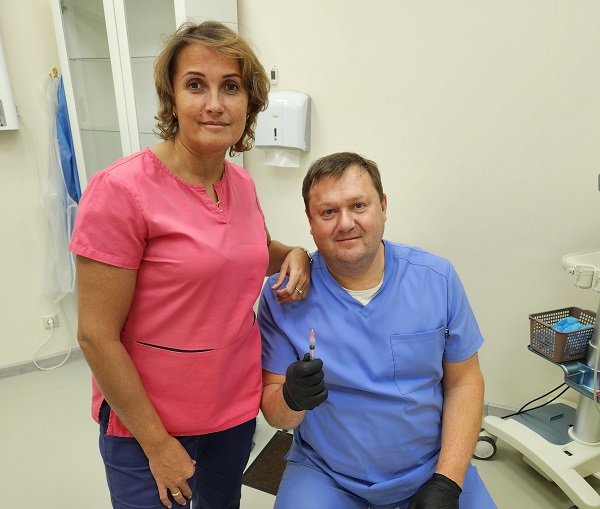 Флебологи Жуковец В.В. и Семенов А.Ю. в Центре флебологии на Чистых прудах