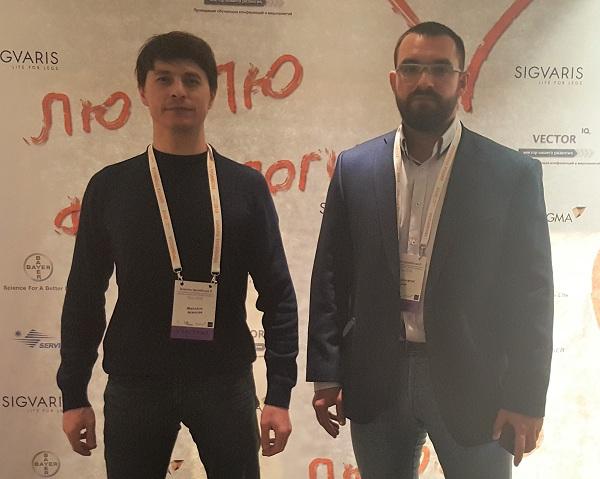 Ведущий специалист центра «МИФЦ» Малахов А.М. с хирургом флебологом Скоробогатовым О.А. (г. Серпухов)
