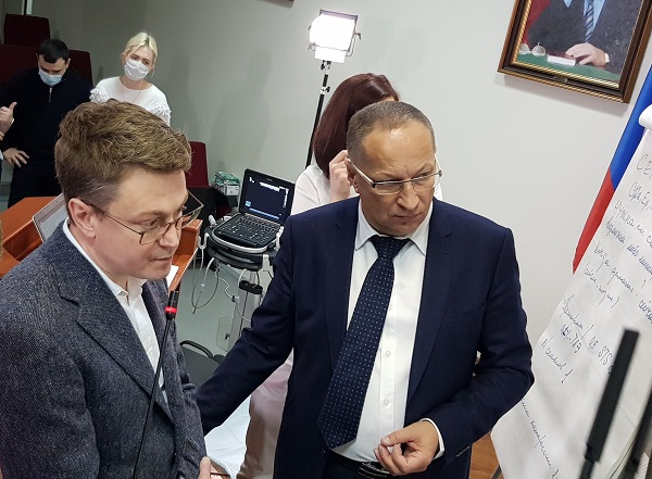Практическая часть конференции. УЗДС вен. Склеротерапия.