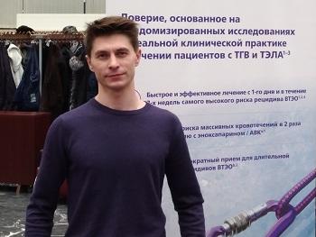 Флеболог Малахов А.М. на конференции «Школа тромбоза»