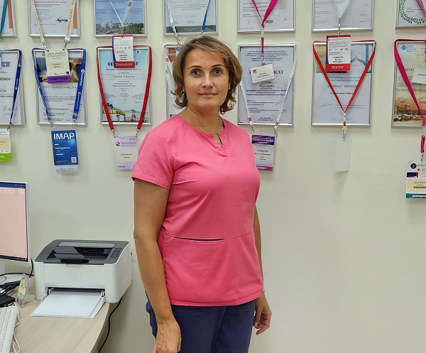 Veronica Vyacheslavovna Zhukovets MD surgeon phlebologist ultrasound doctor Zhukovsky Moscow region