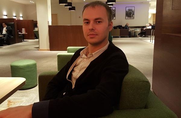 Флеболог "МИФЦ" Алексей Николаевич Волошкин во время конференции