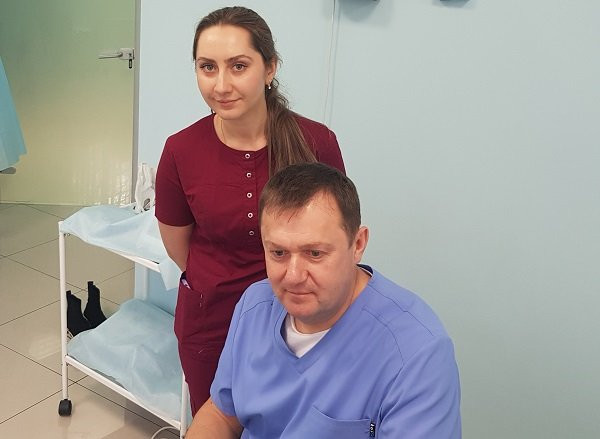 Мастер-класс по склеротерапии вен для флеболога из Москвы, Ходасевич Оксаны Анатольевны, 28.04.2022г., Москва.
