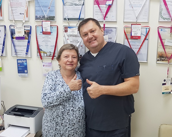 Большое спасибо за доброту, внимание, сострадание и терпимость. Отзыв пациентки доктора Семенова.